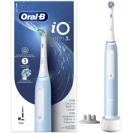 Oral-B iO3 Cepillo de dientes eléctrico Azul con Bluetooth y 2 cabezales
